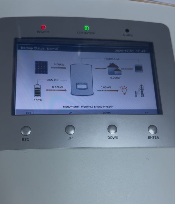 Гибридный однофазный инвертор Solis RHI-5K-48ES-5G5кВт