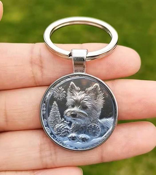 Брелок для ключів "Йоркширський тер"єр".
