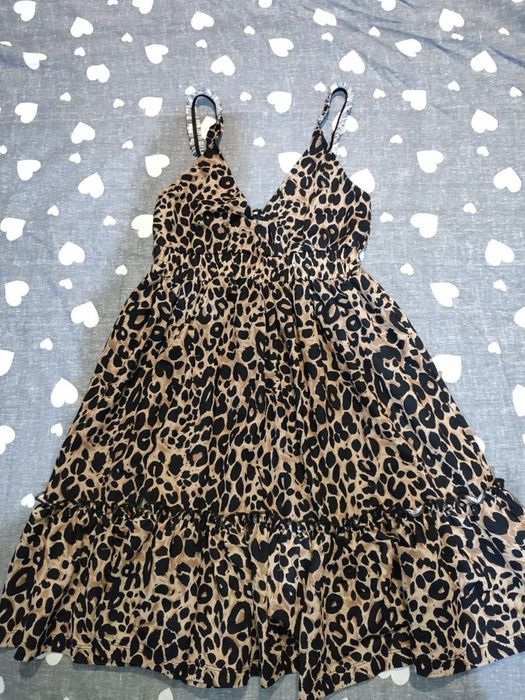 Леопардова сукня