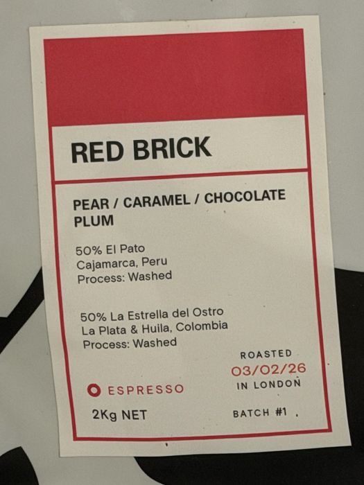 Kawa ziarnista Red Brick 4kg