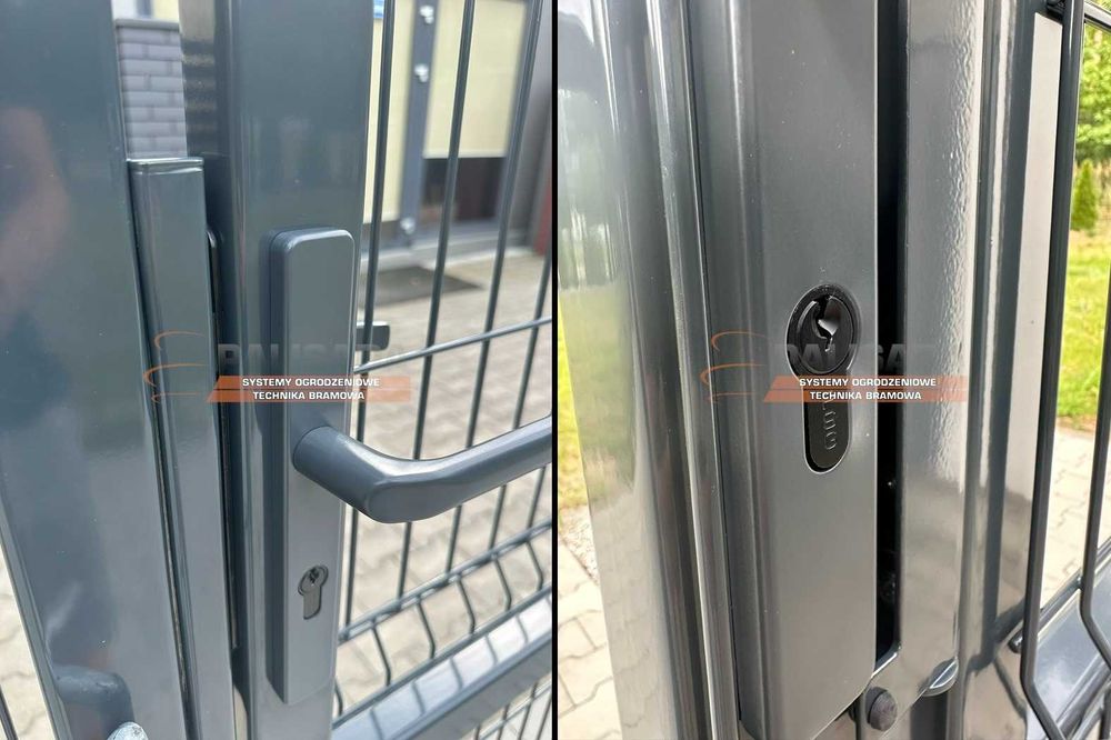 FURTKA PANELOWA KOMPLET | 100 cm x 173 cm | Ocynk + KOLOR | PREMIUM !