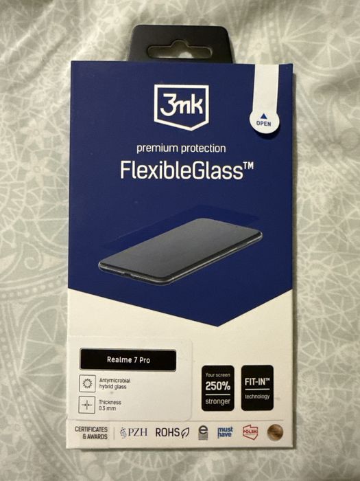 Szkło ochronne hybryda realme 7 pro
