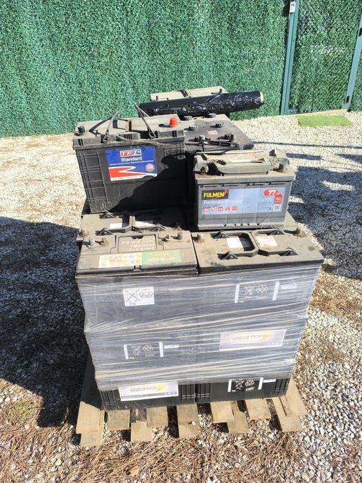 Bateria 12v usado