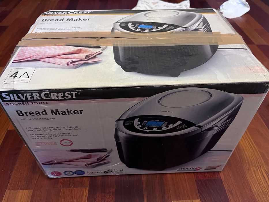SilverCrest model SBB 850 EDS wypiekacz co chleba