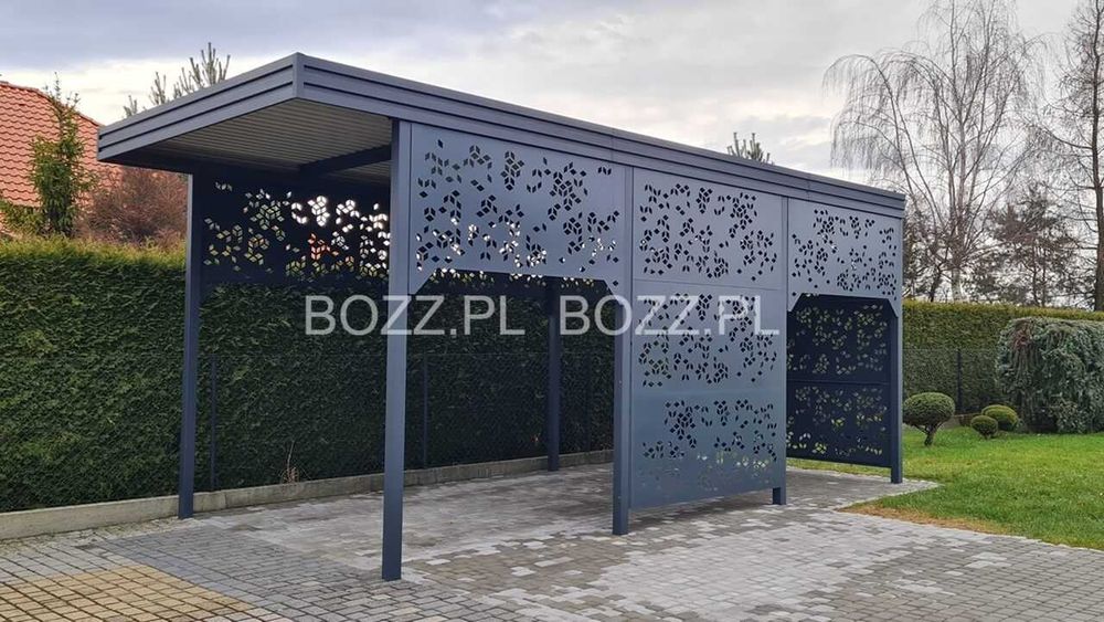 Wiata stalowa 3,5x8 m pod kampera – już od 17 595 brutto