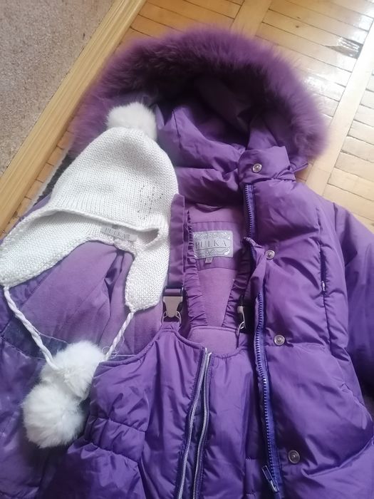 Зимовий костюм на дівчинку.(фірма PULKA)