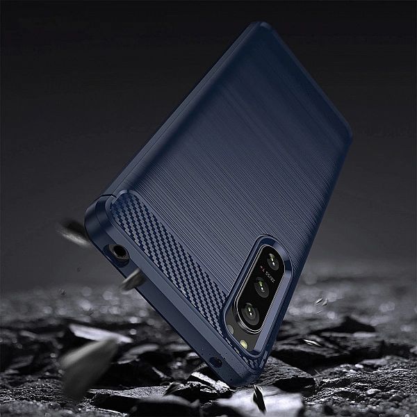 Thunder Case etui Xiaomi Poco F4/5G silikonowy pancerny pokrowiec nieb