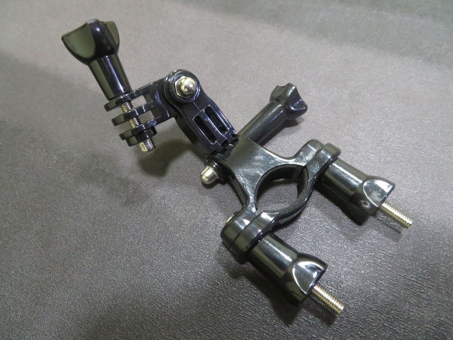 Suporte Mota/Bicicleta 3 Way Action Cams - Gopro, SJCAM, Xiaomi, Rollei...