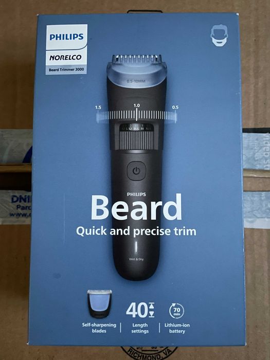 Тример для бороди Philips Norelco Beard 3000 Series | BT3620 | NEW