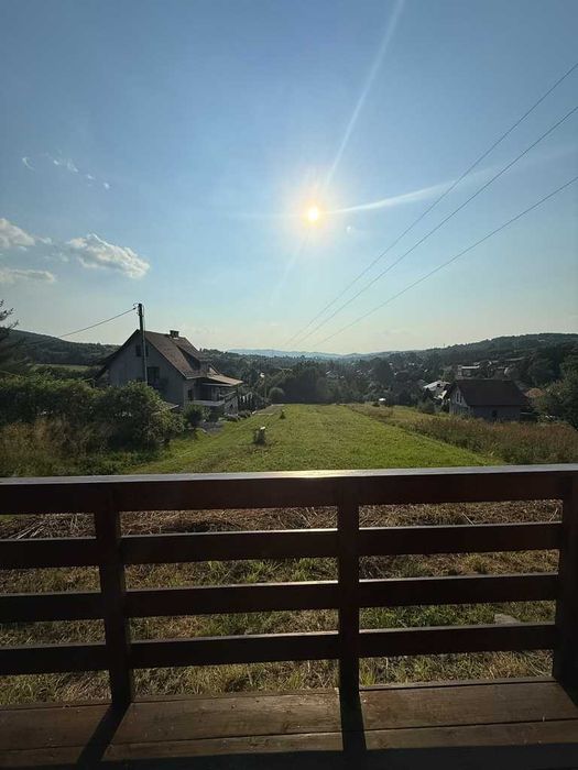 Budynek letniskowy, rekreacyjny całoroczny z widokiem na Babią Górę, okolice Jeziora Mucharskiego - Widok 2