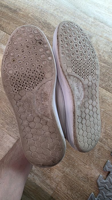 Кроссовки Geox кожанные