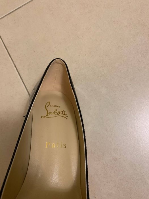 Louboutin Kate 100 pretos 39 novos