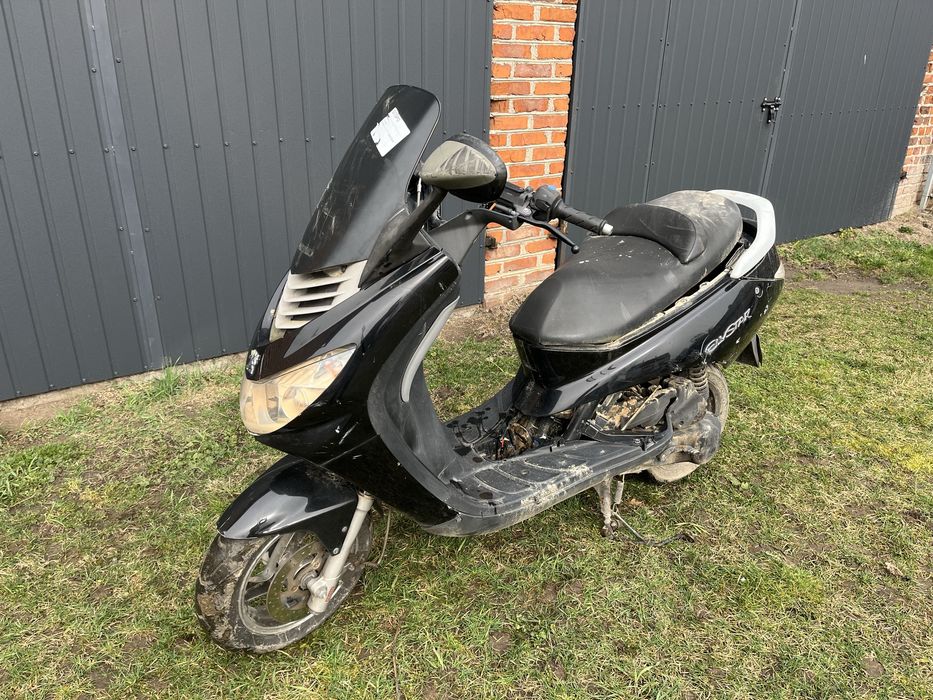 Peugeot Elystar 50 2t na części czasza gaźnik kapa silnik osłony links