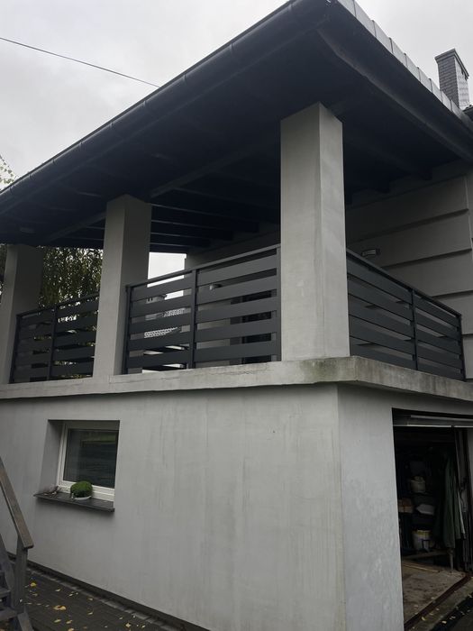 Balustrada Barierka Balkonowa Aluminiowa