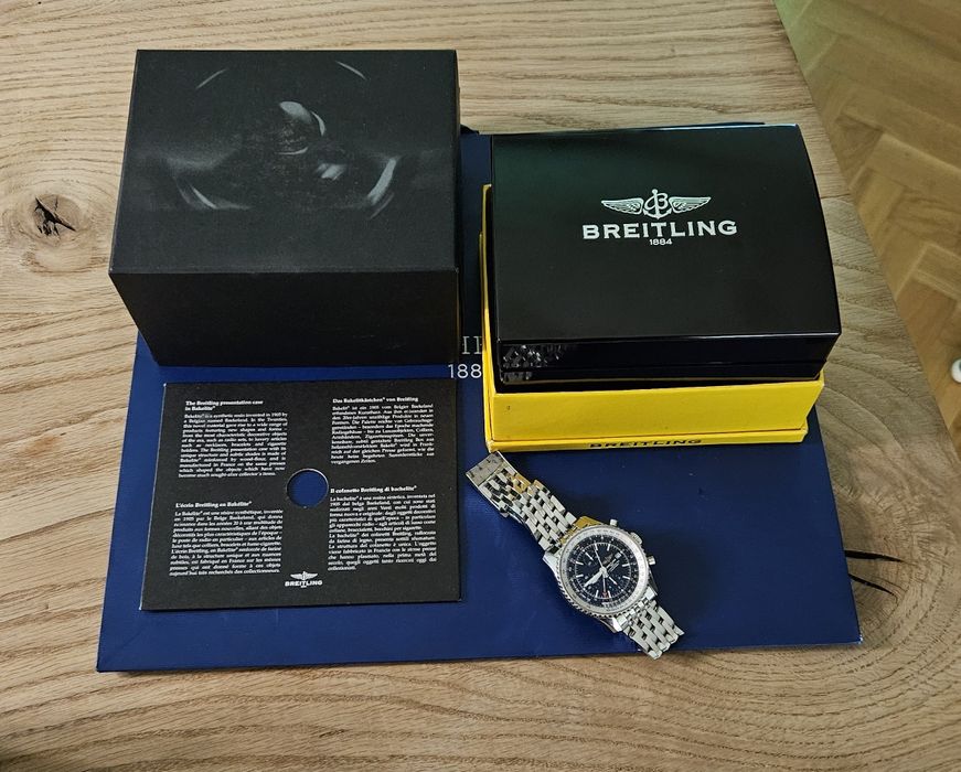 Breitling Navitimer 46 ref. A24322 Bransoleta+pasek