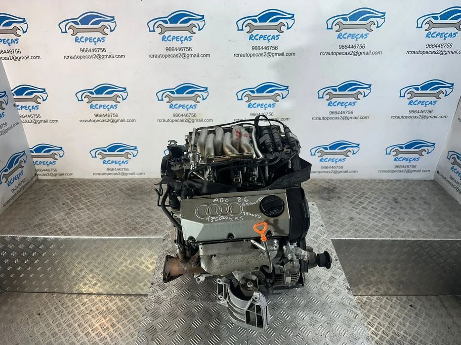 Motor Completo Audi A4 B5 ABC 2.6 2.6i V6 150cv 12v CAT