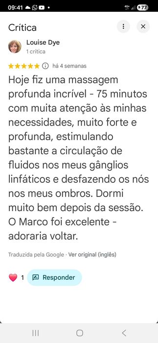 Terapeuta qualificado, experiente, profissional desloca-se a domicílio