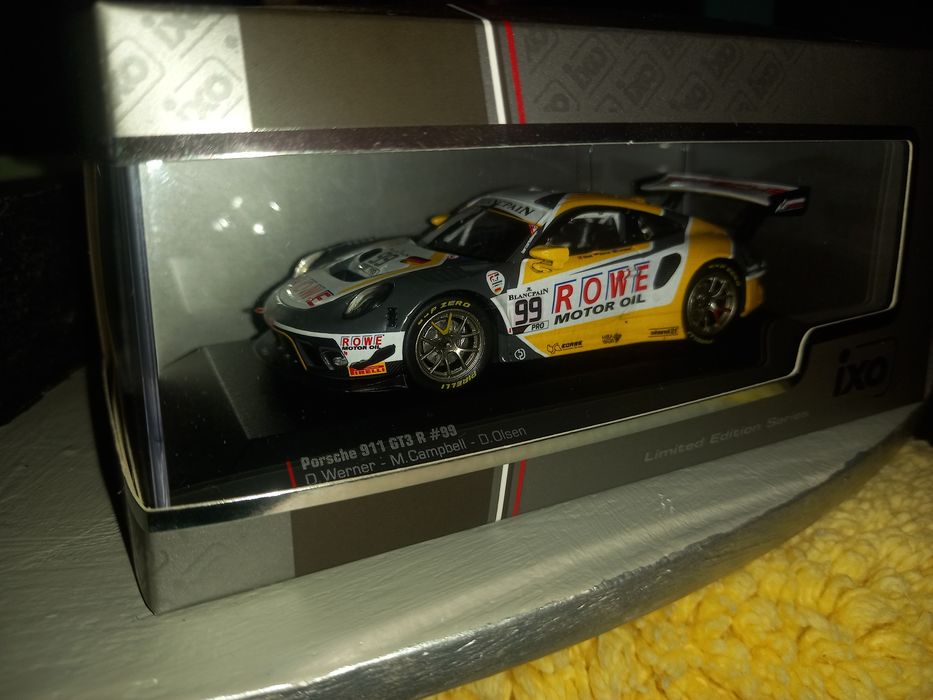 Miniatura Ixo 1/43, Porsche 911 GT3 R #99
