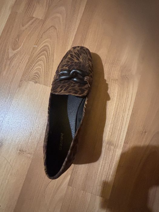 Mokasyny w panterkę
