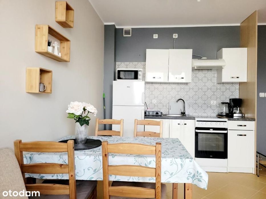 Przestronne mieszkanie z balkonem w Redzie Reda centrum kawalerka 30m2