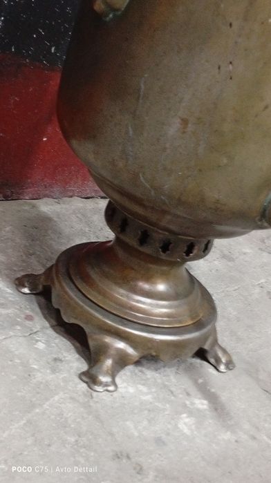 Самовар на дровах для природи чайник