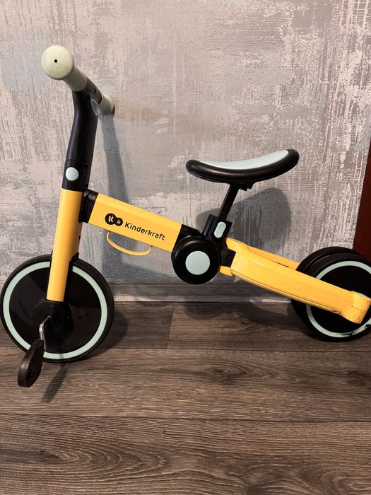 Біговел велосипед 3 в 1 Kinderkraft 4Trike Sunflower Blue