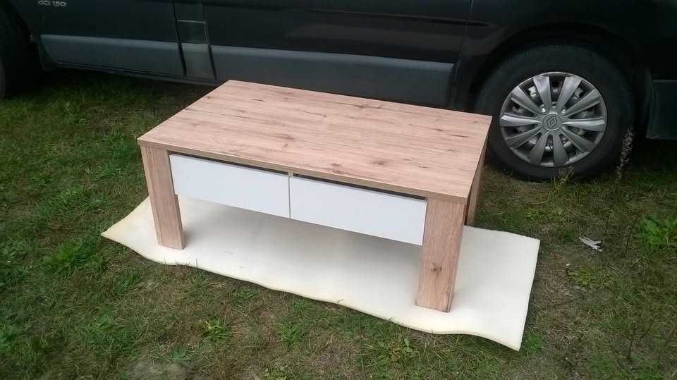 Panamera 111x65x45 (dąb branwood lub dąb artisan+biały mat) Nowe ławy