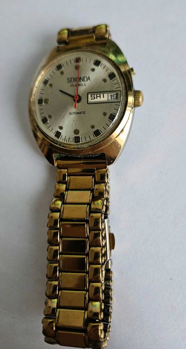 Механические часы sekonda 25 камней, автоподзавод с браслетом: 1