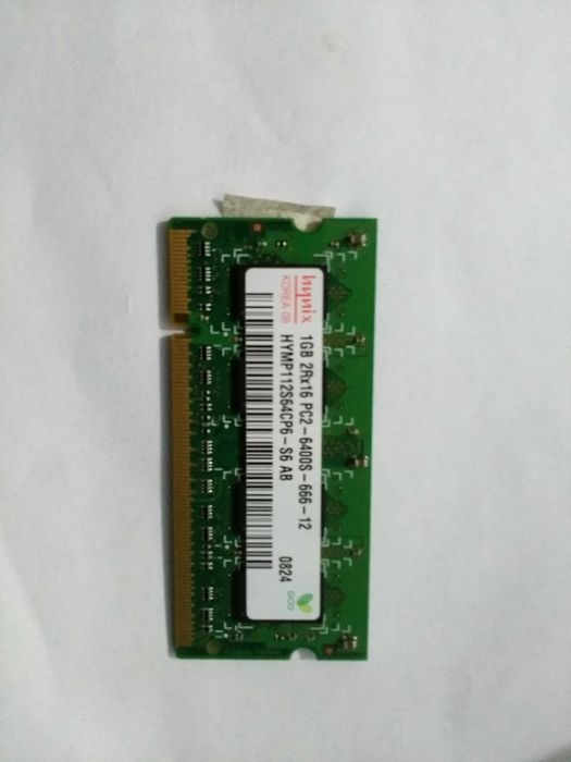 Laptop Memory 1GB64550624240129120
