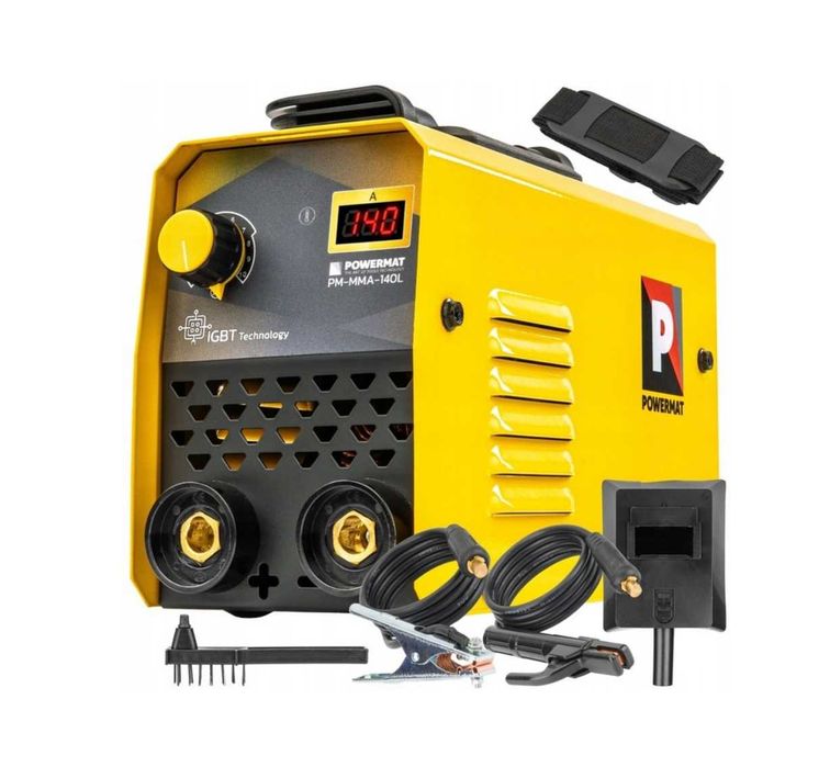 Spawarka INWERTOROWA Inverterova LCD MMA 140A