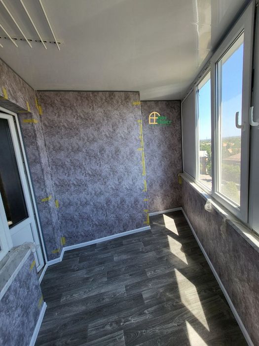 Обшивка балконов,балкони під ключ.Вікна.УютПласт. Кривий Ріг.