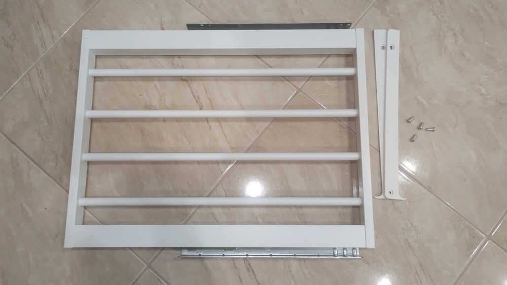 Wieszak wysuwany na spodnie do szafy PAX IKEA