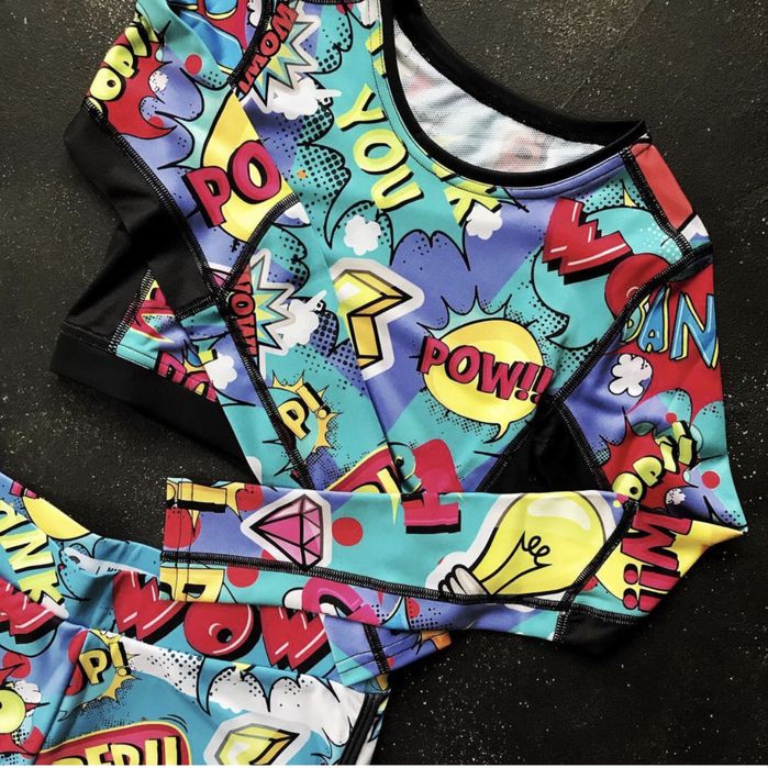 Спортивный женский топ