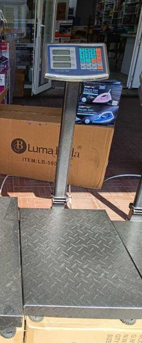 ваги електронні 300 кг підлогові бездротові платформа 50 х 40 акумулят