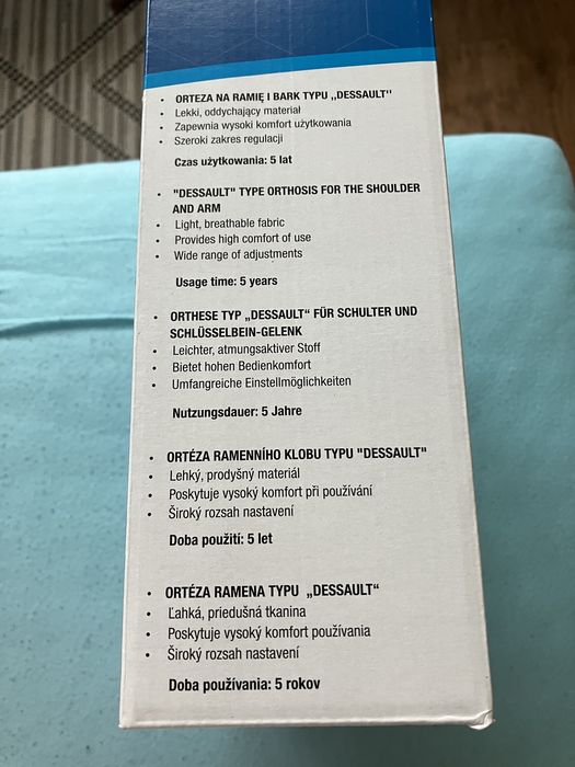 Orteza na ramię i bark rozm. L