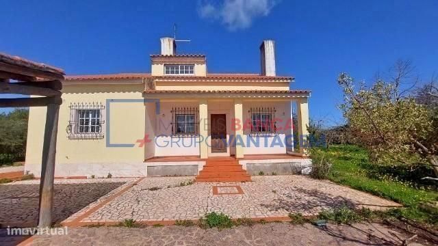 Moradia T4 com Terreno e Armazém em Borba.