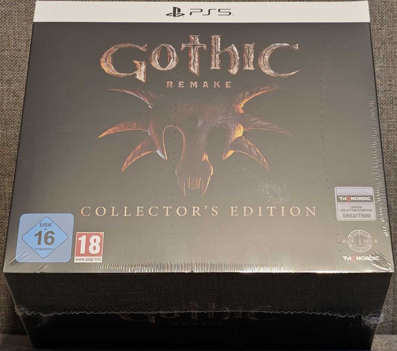 Gothic Remake Collector's Edition Edycja Kolekcjonerska PS5 #5852/7500 Nowa Folia