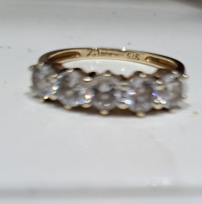 Pierścionek złoty pr.375