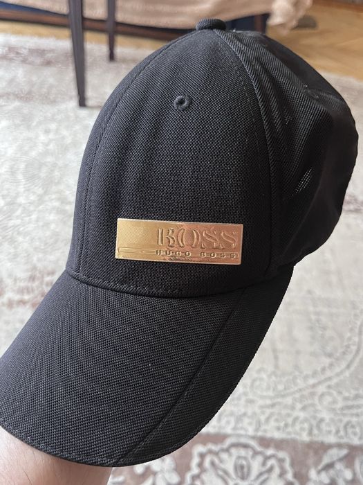 Кепка Boss black gold original