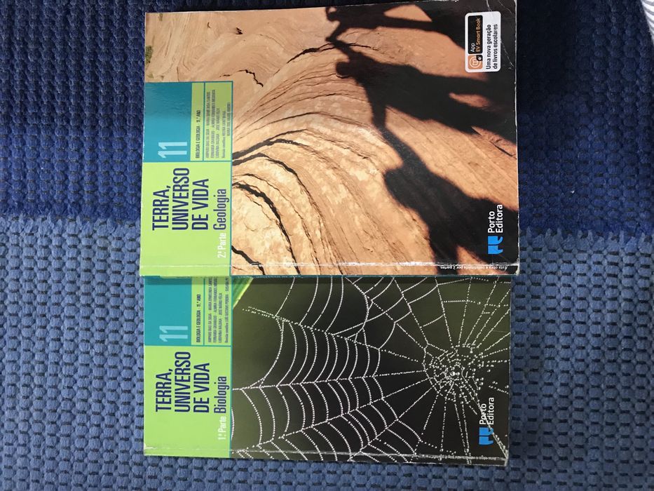 Manuais e Caderno de atividades 11 Terra, Universo de Vida