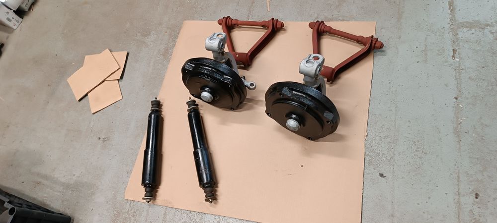 Fiat 126p układ zawieszenia zwrotnice bębny pod cytryny