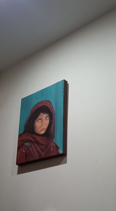 Bibi obra original de BA09 em tela 40x50x4cm
