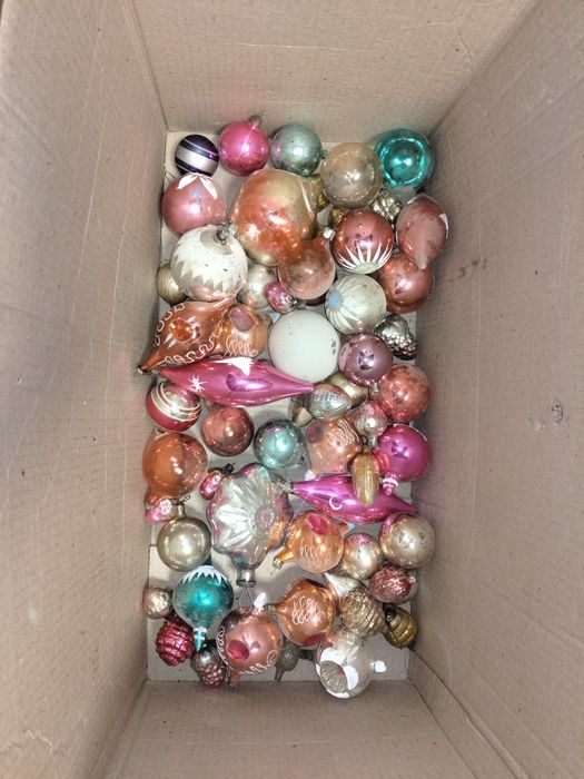 Новорічні прикраси іграшки ссср