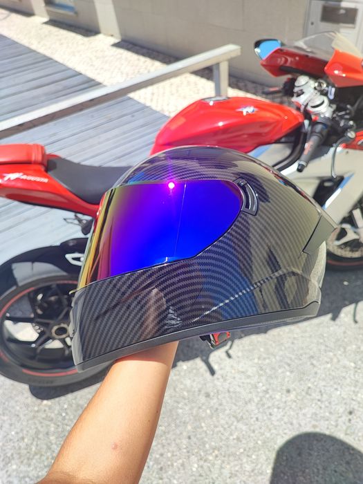 Capacete LVS Carbono