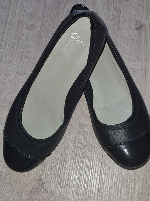Clarks балетки в стиле Chanel 37р. 23,5 см
