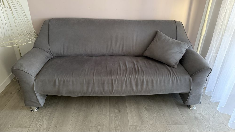 Szara kanpa sofa 4 osobowa biłgoraj szara kanap
