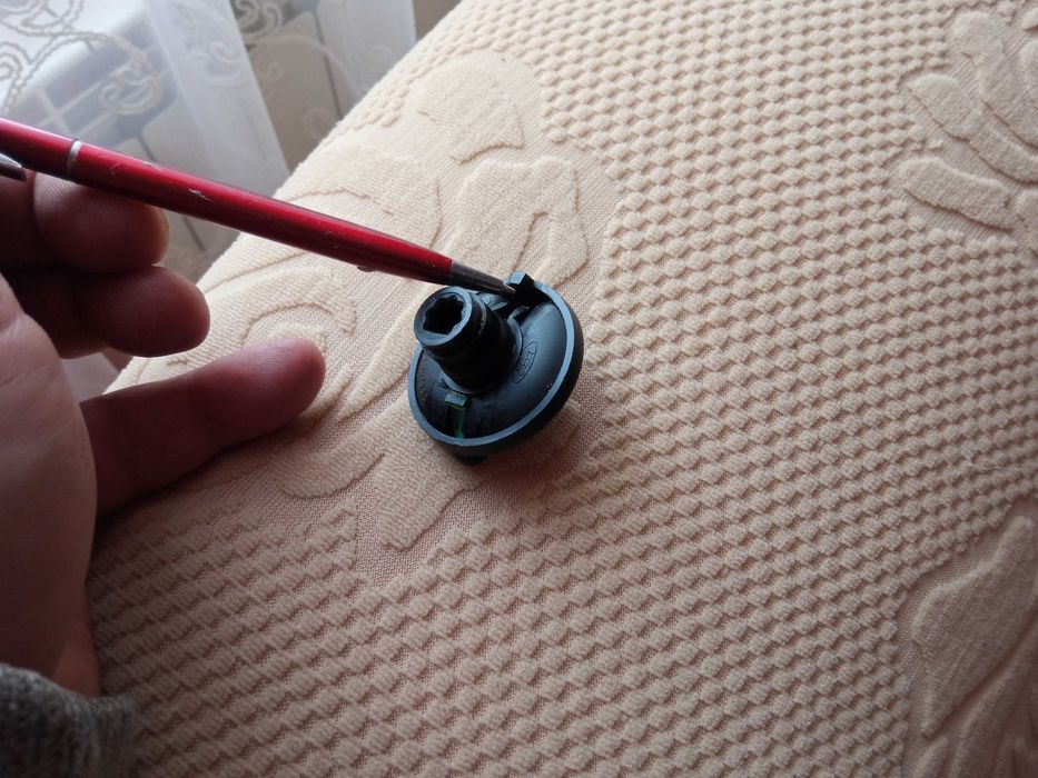 Ручка ричажок крутілка на блоці керування опалювача 96FW-18519-A Форд