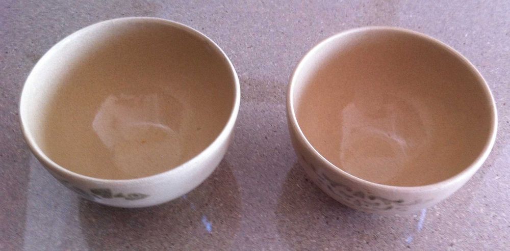 varios conjuntos de taças de vidro