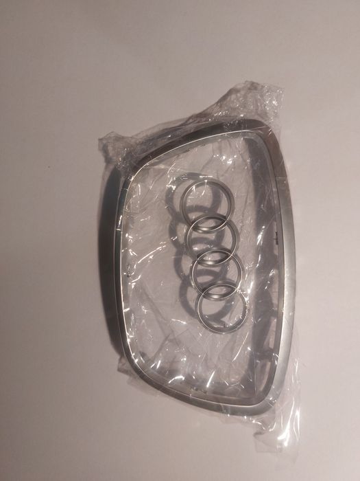 Aro moldura do volante mais emblema audi a4 b8 b9 a6 c7 a7 a8