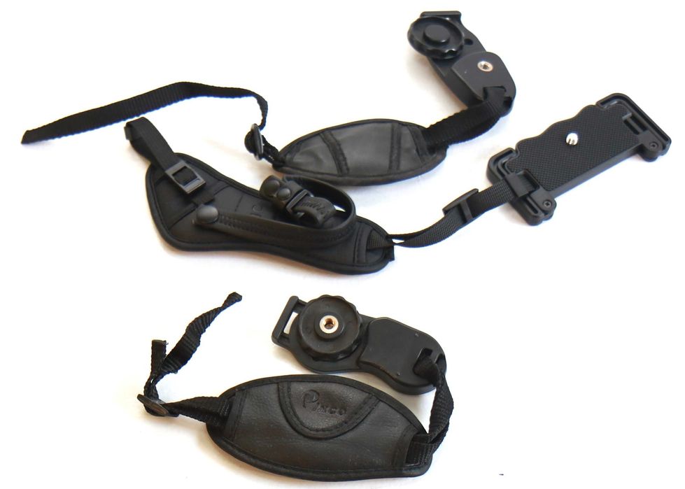 Alças pegas para máquina fotográfica